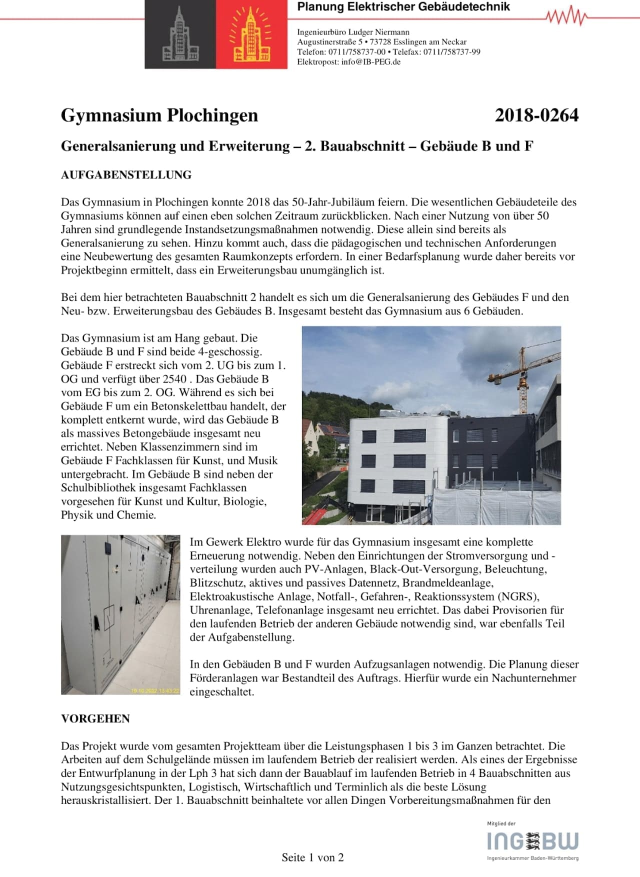 Gymnasium Plochingen Bild 1