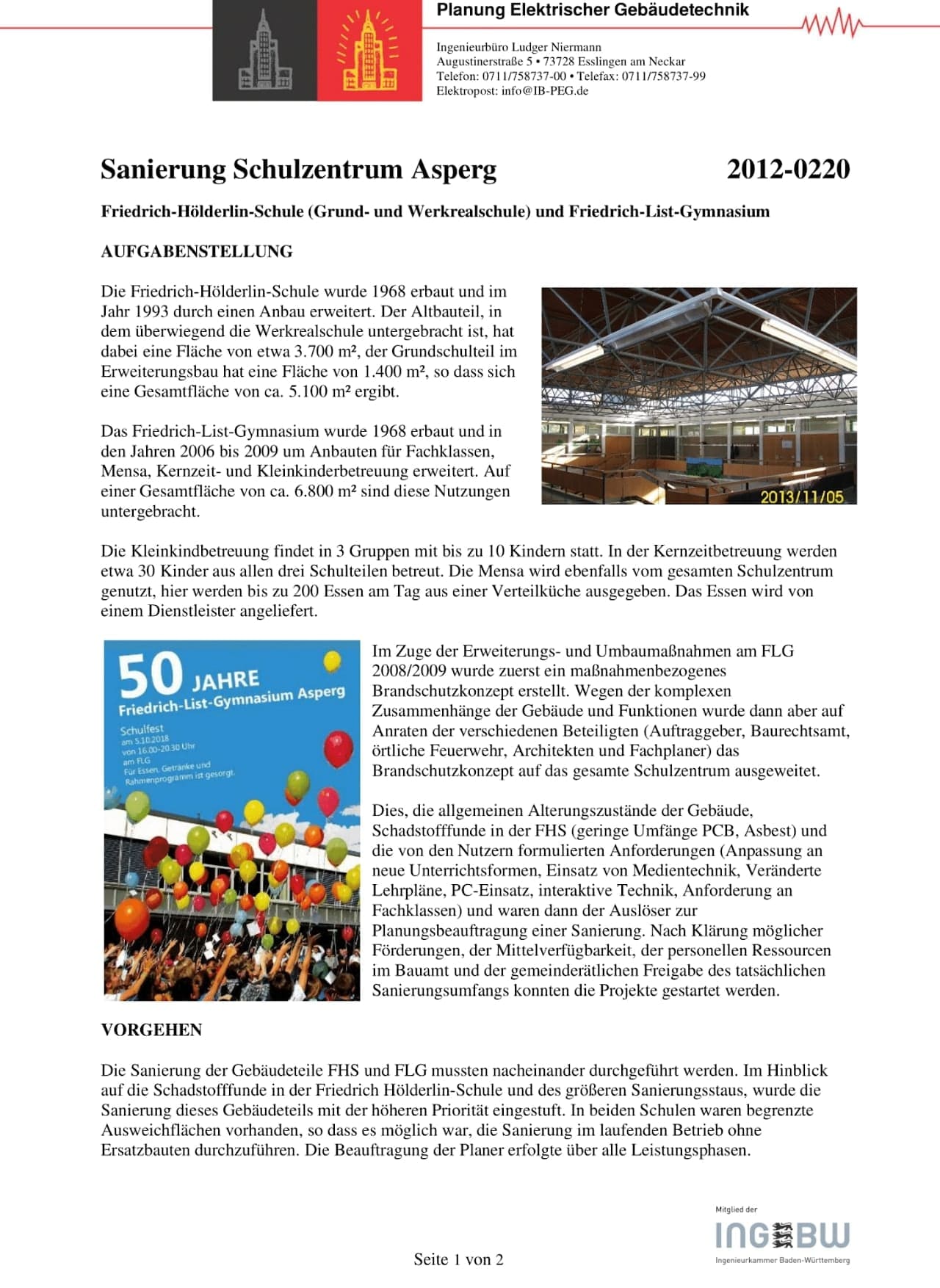 Schulzentrum Asperg Bild 1